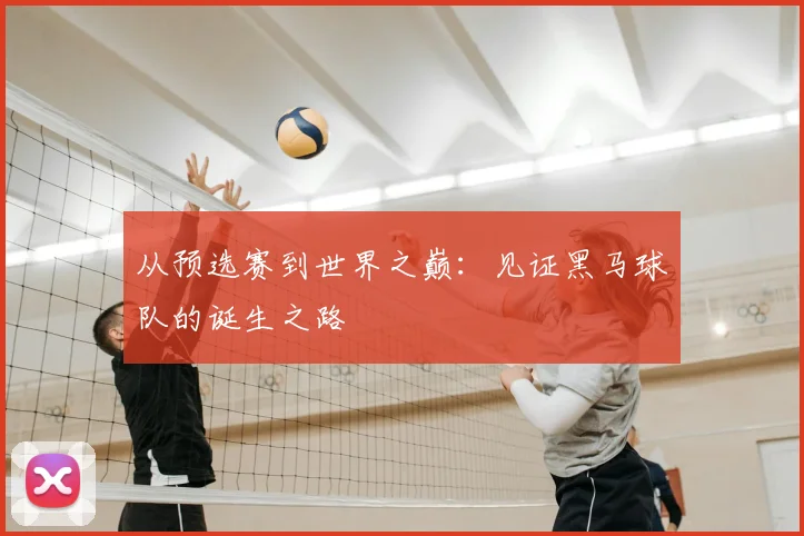 从预选赛到世界之巅：见证黑马球队的诞生之路
